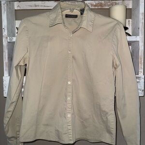 Banana Republic Women’s Khaki Button Down Shirt
